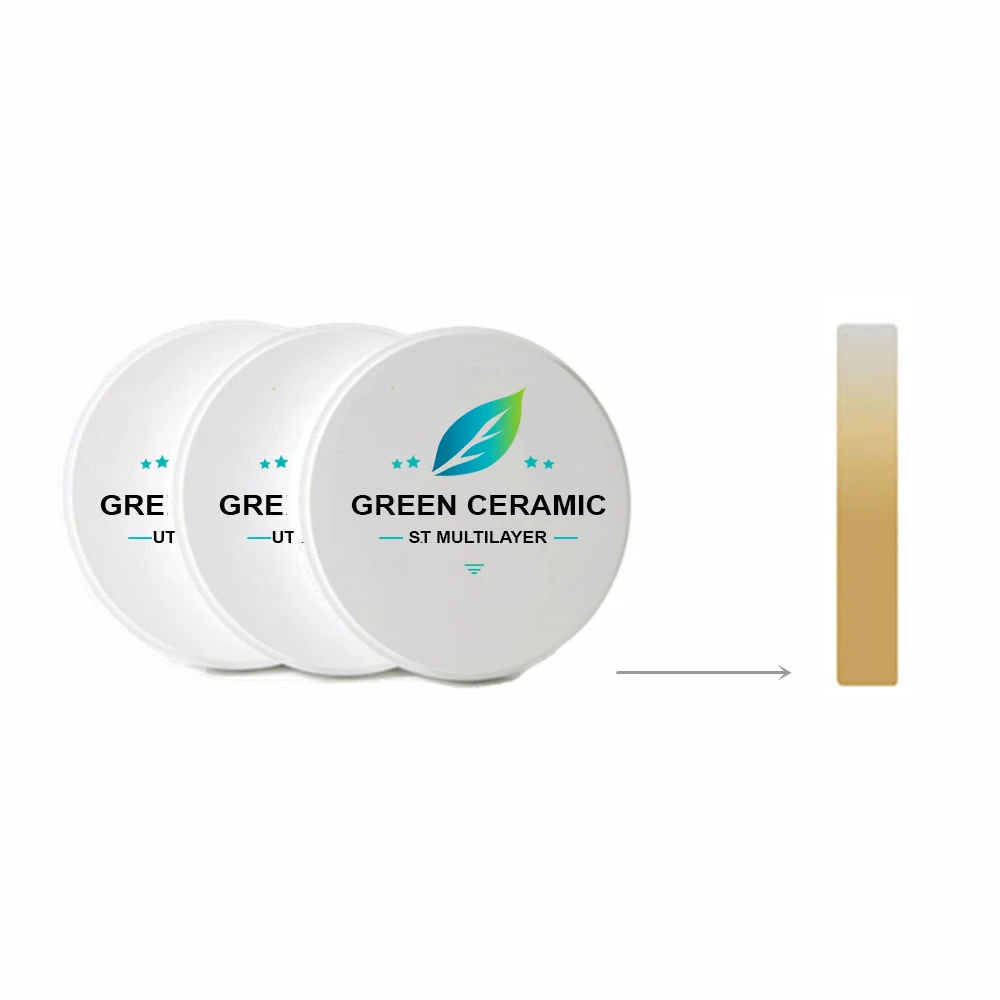 Циркониевый блок зубные материал Зубные имплантаты диоксида циркония дискотеки