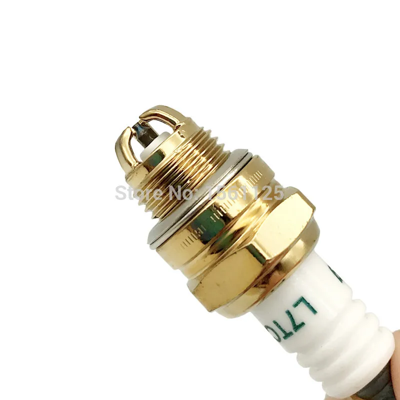 1 из 2 предметов 3 электроды, свечи зажигания L7TC для BM6A BMR6A WS6E WS7E BPMR6A WS7F CJ7Y W20MU L7TC BPMR7A 2-х тактный цепная пила для газонокосилок