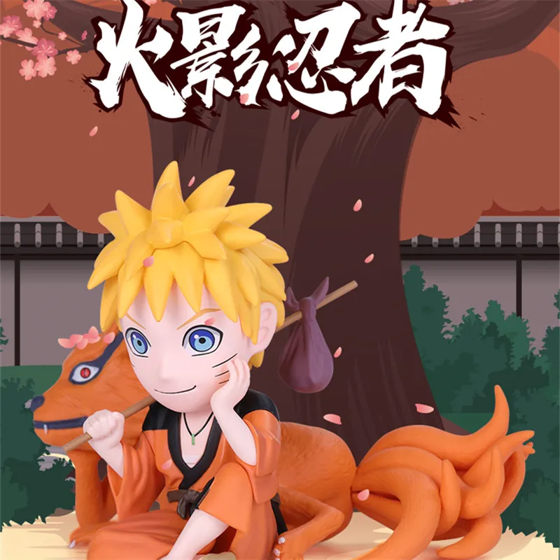 Подлинная серия POPMART Ninja Shippuden глухая коробка популярная кукла ручной компьютер