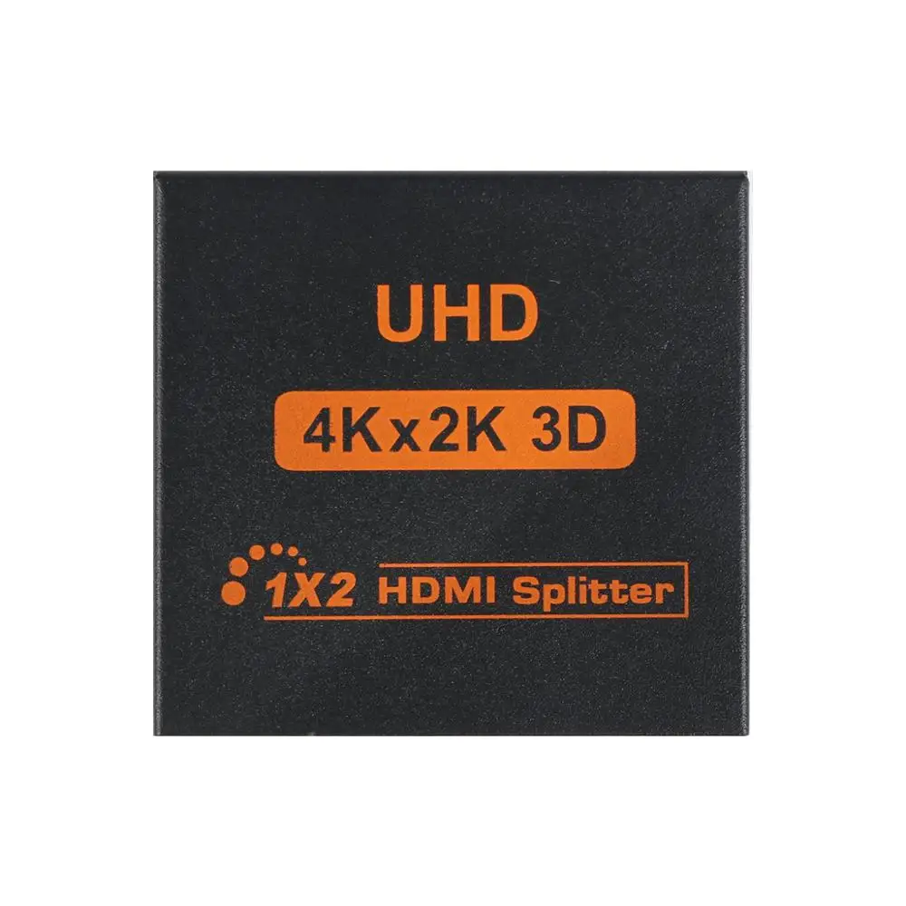 HDMI 1.4b UHD 3D 4K * 2K Full HD 1080p сплиттер 1X2 2 порта концентратор репитер усилитель с 5 В DC