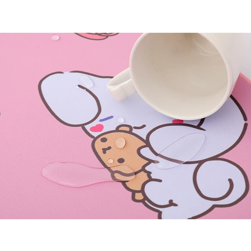 90 см * 40 водонепроницаемый коврик для мыши с принтом из мультфильма большой