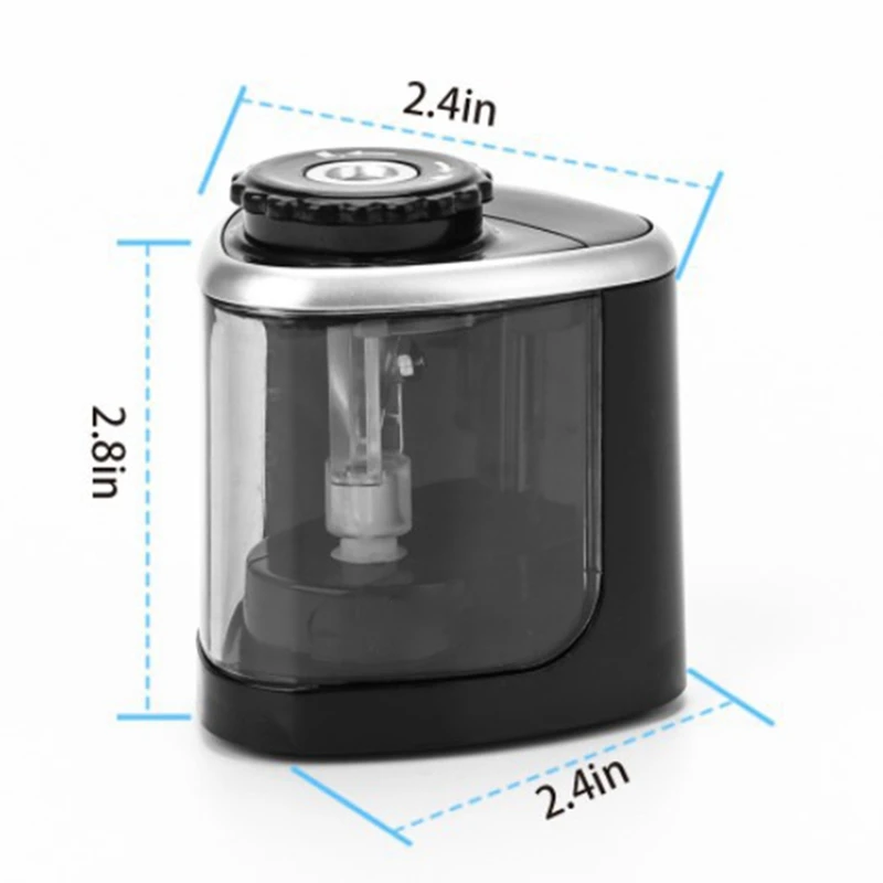 

Electric Auto Pencil Sharpener Touch Switch Pencil Sharpener For 6-8mm Pencil and Color Pencil School Office Home Stationery