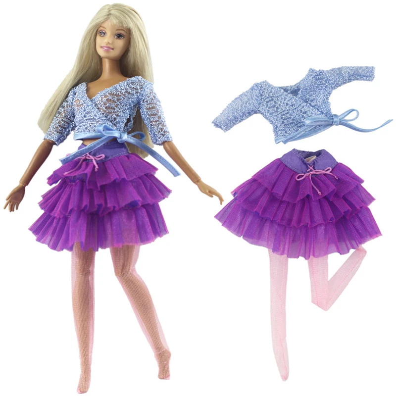 

Fashion Outfits for Barbie CD FR Kurhn BJD Doll Clothes Accessories Dollhouse Role Play