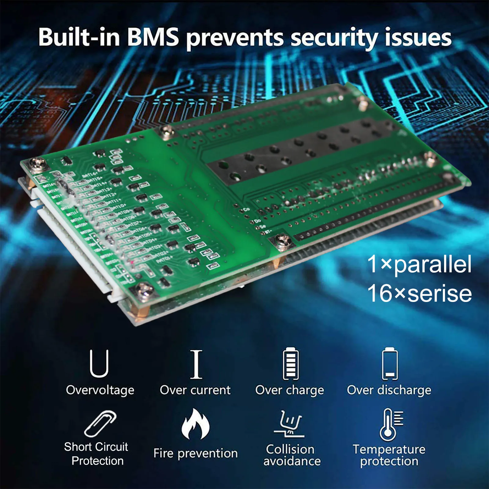 Аккумулятор LiFePO4 48 В 20 А специальный аккумулятор для электровелосипеда с