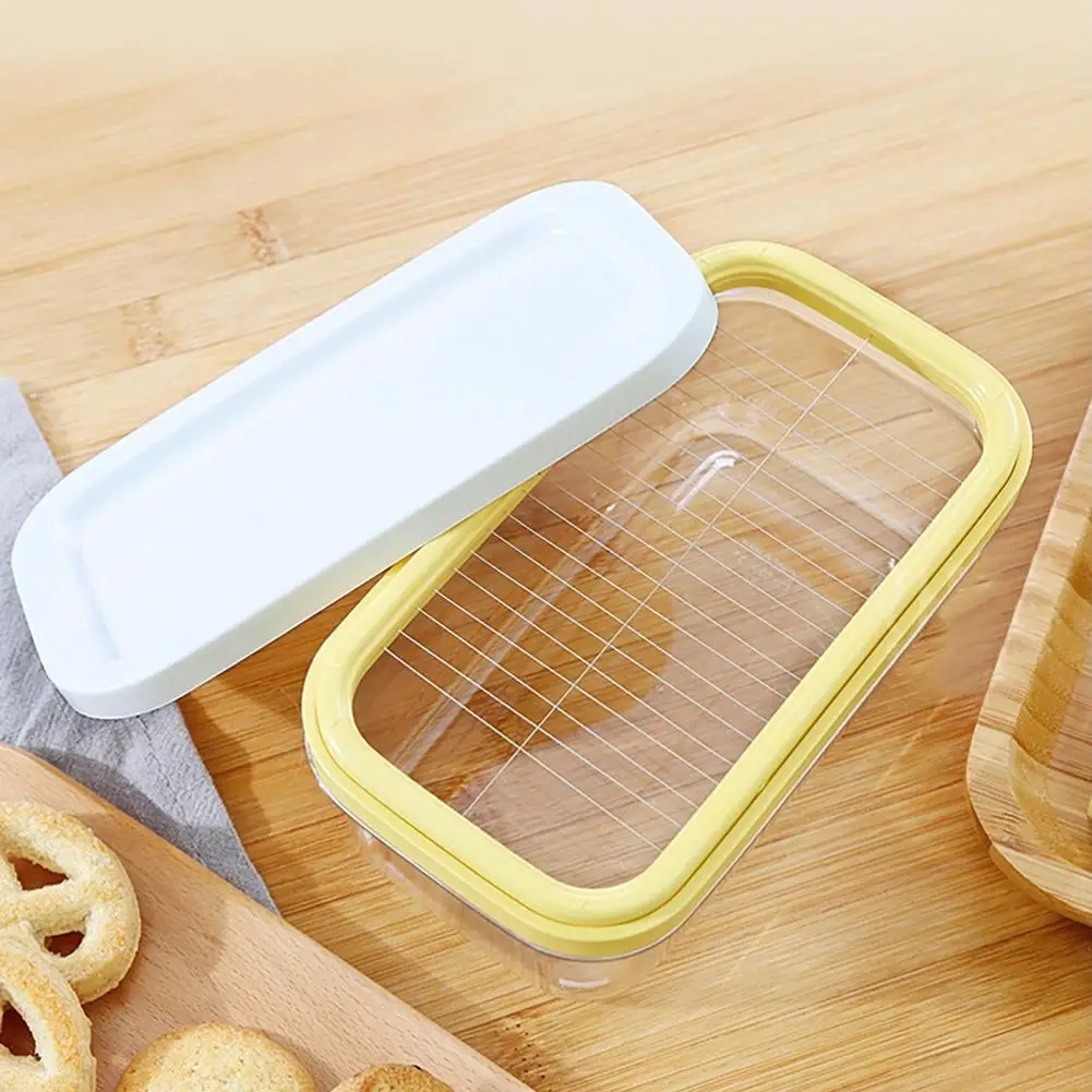 

Eco-Friendly Premium Butter Sealing Case Dual-Color Butter Box Sealed Kitchen Accessories
