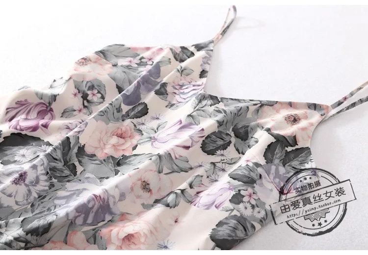Tcyeek Summer 100% Real Silk Dress Women Vintage Long Embroidery Floral Dresses Femela Elegant Vestidos Lady Evening Party | Женская