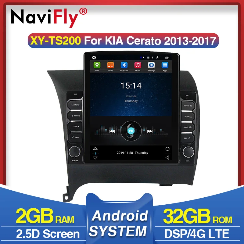 Автомагнитола 2DIN мультимедийный Видеоплейер на Android с 4G 9 7 &quotэкраном GPS