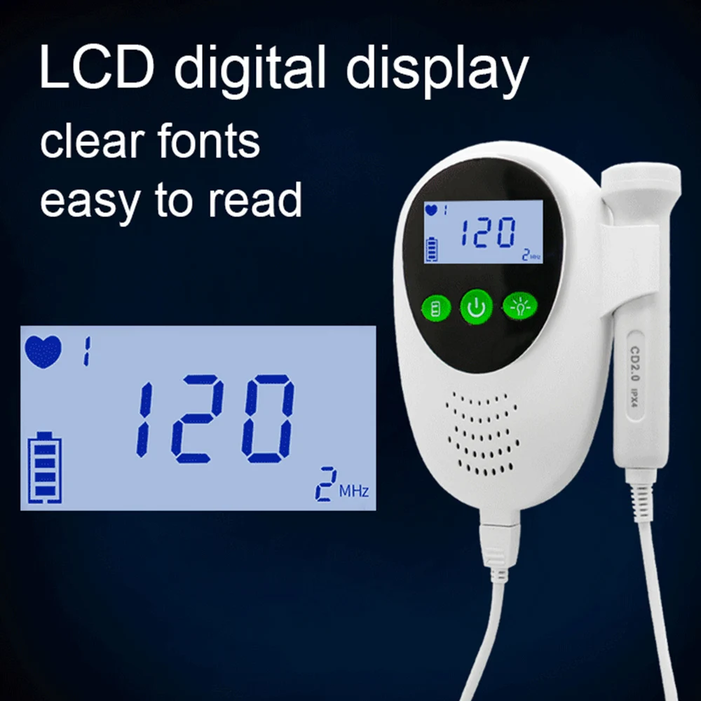 Ультразвуковой доплеровский монитор сердечного ритма плода детский