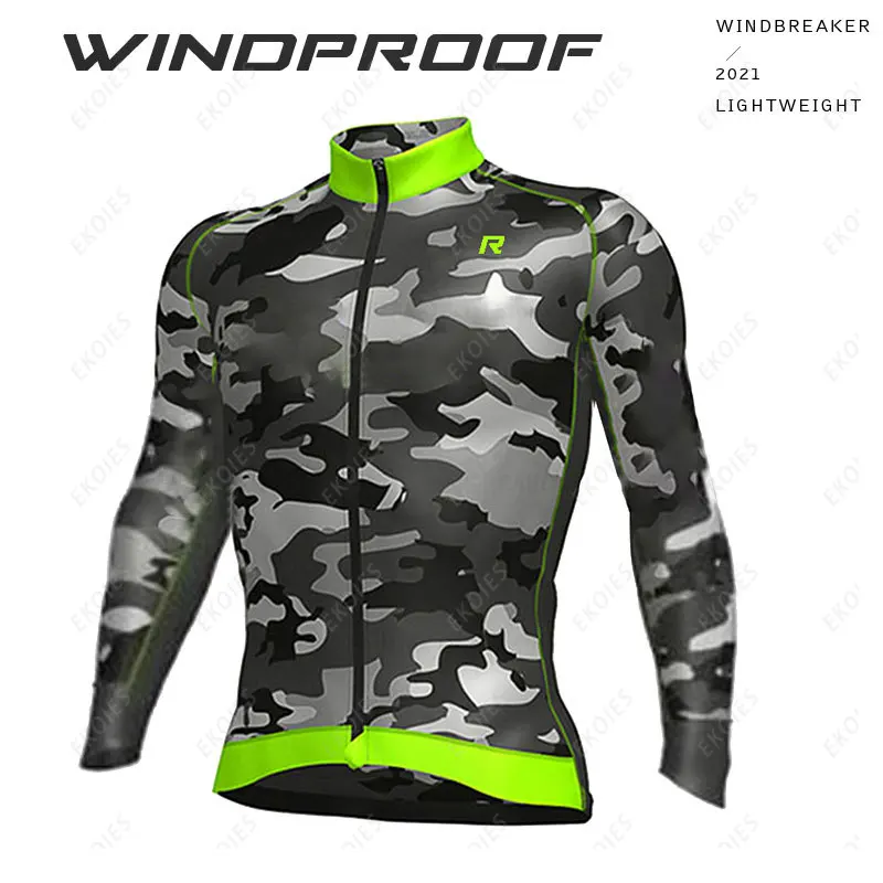 Мужская велосипедная одежда 2022 уличная легкая ветровка с длинными рукавами