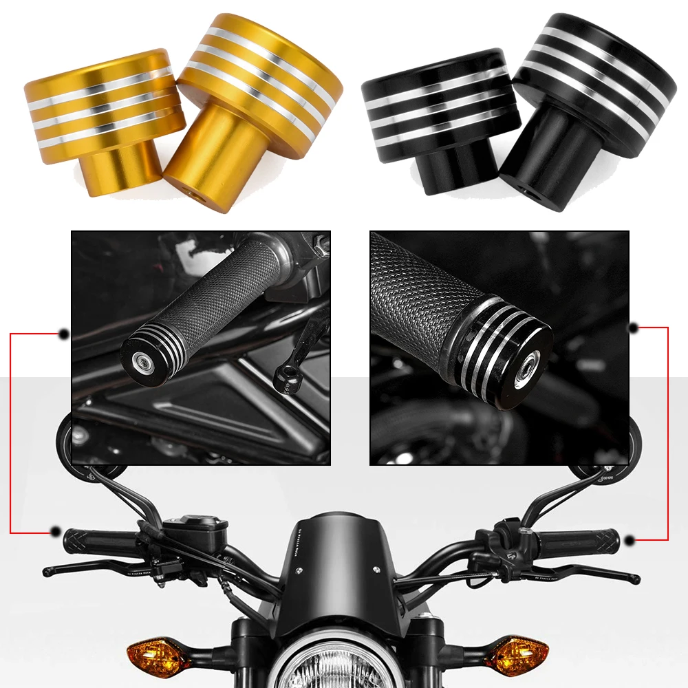 1 пара рулевых стержней мотоциклетные ручки с рукояткой наконечники руля для Honda