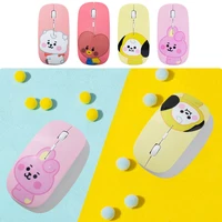 cute bulletproof youth league the same mouse baby series wireless mouse home office mute mouse 1200dpi for pc laptop