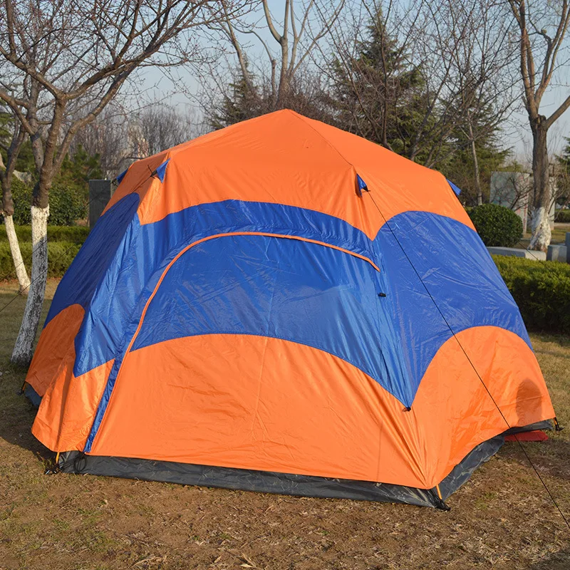 5-8 человек автоматическая Быстрое открытие палатка с шестигранной головкой