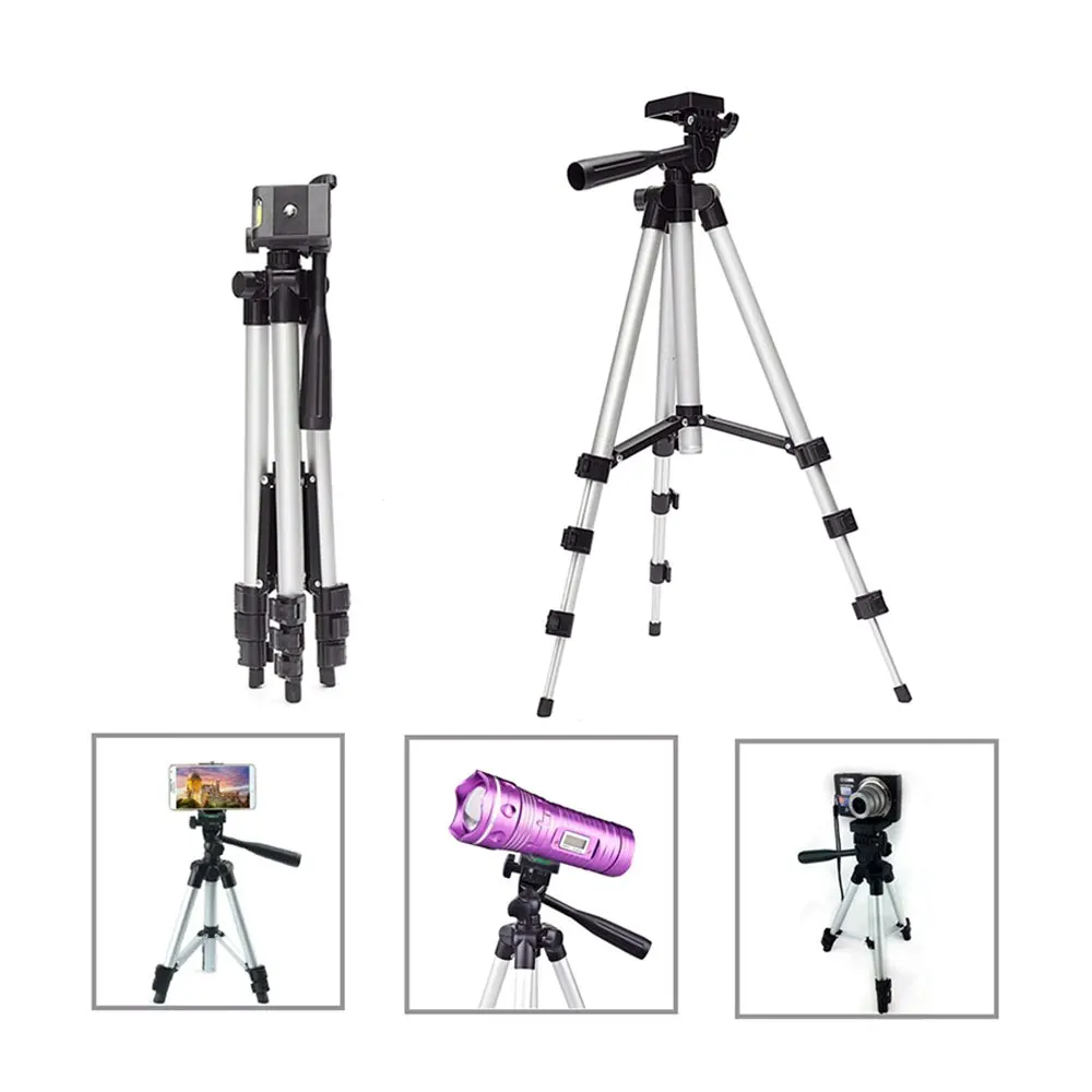 Выдвижной Гибкий штатив для цифровой камеры держатель смартфона набор зажимов