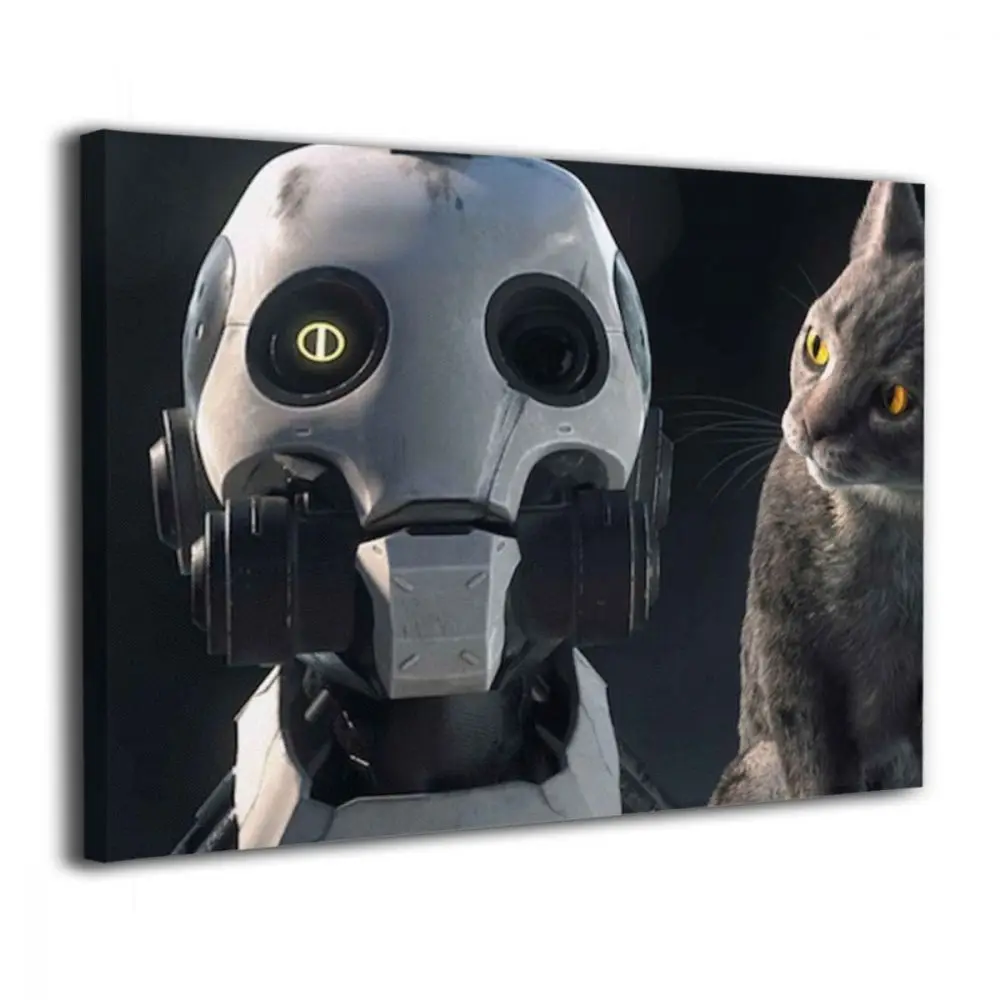 Абстрактная Настенная картина Love Death & Robot для спальни гостиной декор в рамке