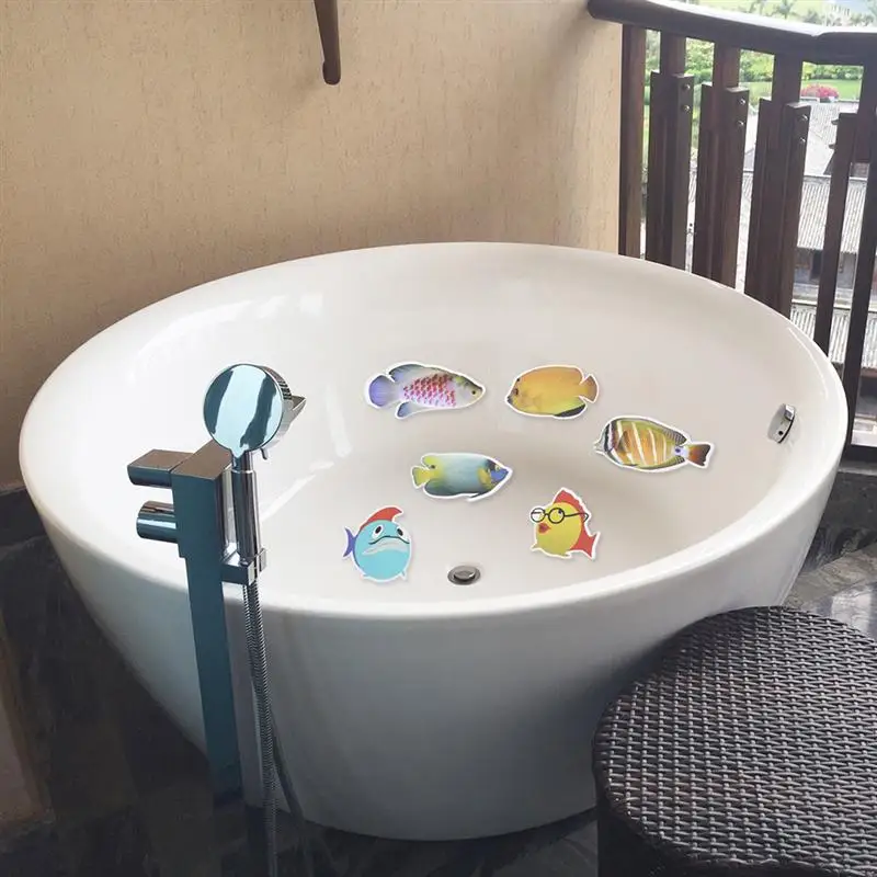

New Anti Slip Bathroom Sticker Cartoon Bathtub Sticker Bath Floor Strips Bathroom Tape Decals Non Slip Wall Sticker For Surfaces