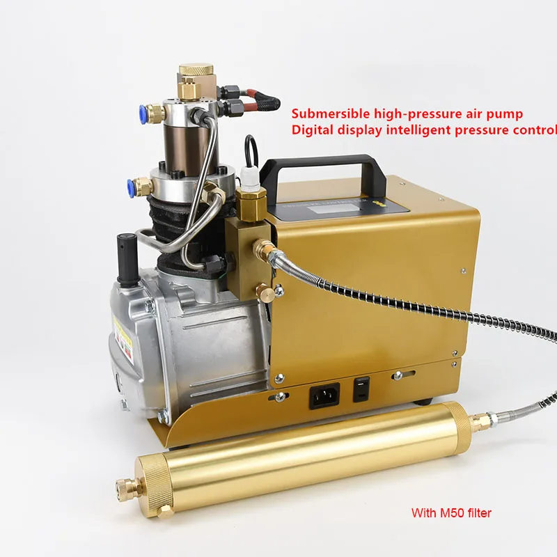 Воздушный компрессор высокого давления 220 В 30 мпа 300 бар электрический 4500 Psi умный