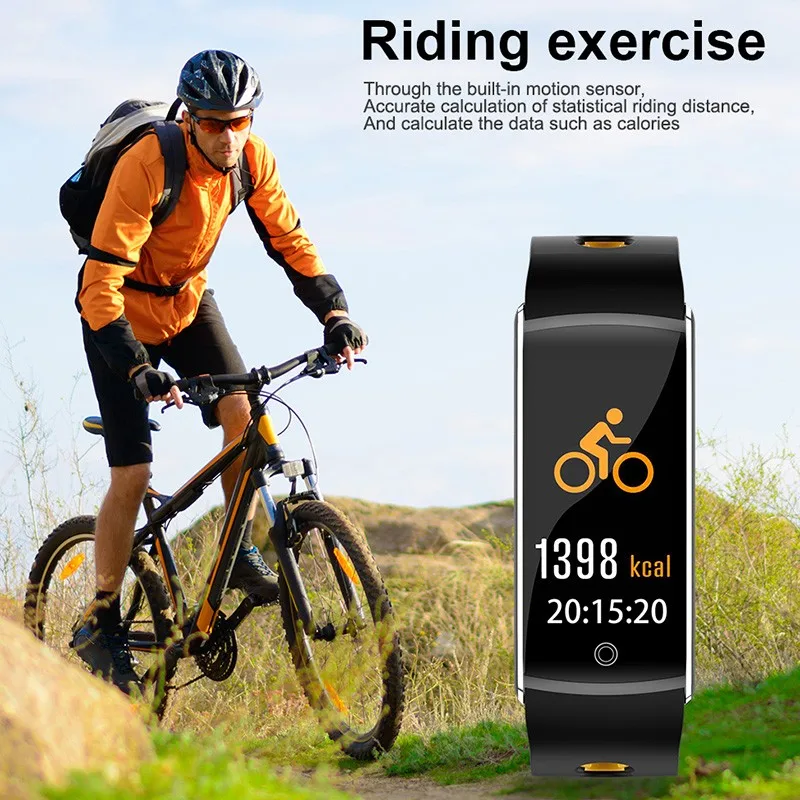 

2020 Sport Running Pedometer F10T Smart Wristband Heart Rate Waterproof Touch Screen Bluetooth Fitness Tracker Pedometer