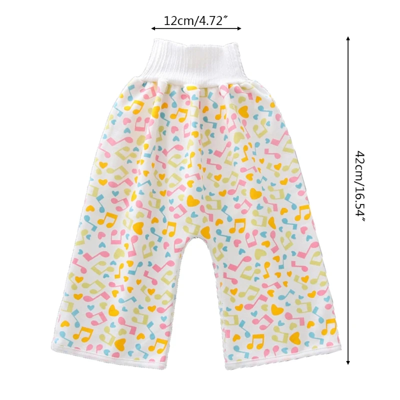 

Comfy Child Diaper Skirt Shorts 2 in 1 Anti Bed-wetting Washable Cotton Potty Training Nappy Pants Waterproof Bed Clothe