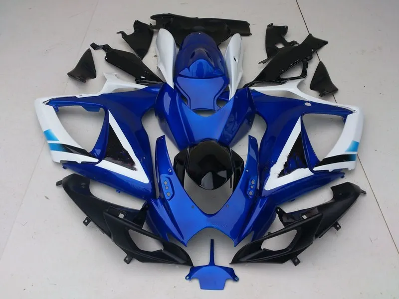 Набор обтекателей мотоцикла для GSXR600 750 K6 06 07 GSXR 600 GSXR750 2006 2007 ABS холодный белый
