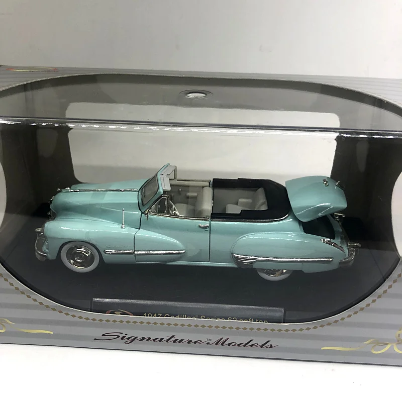 Оригинальная 1:32 1947 г. Cadi llac винтажная игрушечная машинка из сплава игрушки для