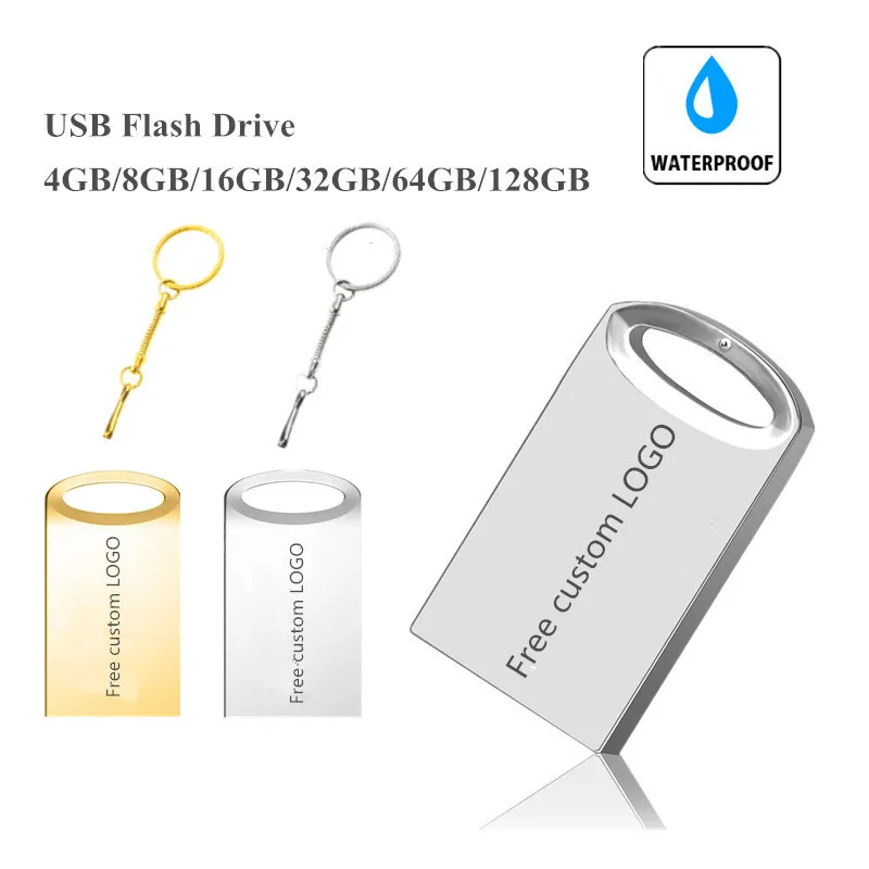 

MINI USB flash drive 32GB 16GB 8GB 64GB 128GB 4GB Pen drive Free custom LOGO cle usb 2.0 flash memory stick Pendrive u disk key