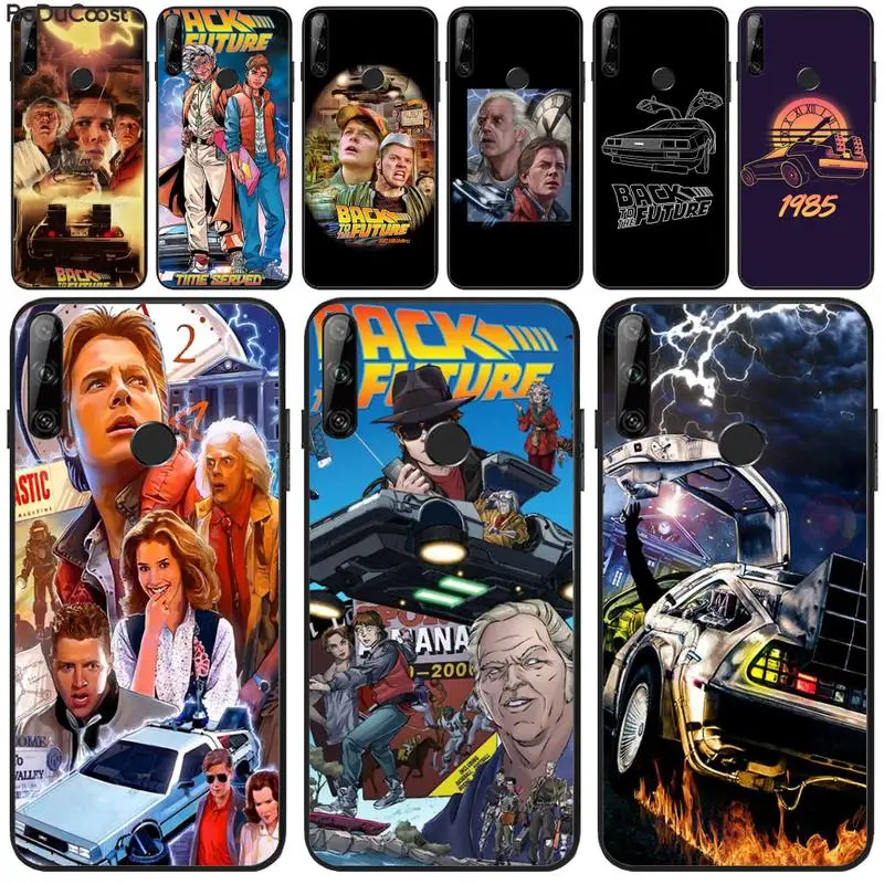 

Back To The Future Phone Case For Huawei Y5 Y6 Y7 Y9 Prime Pro II 2019 2018 Honor 8 8X 9 lite View9