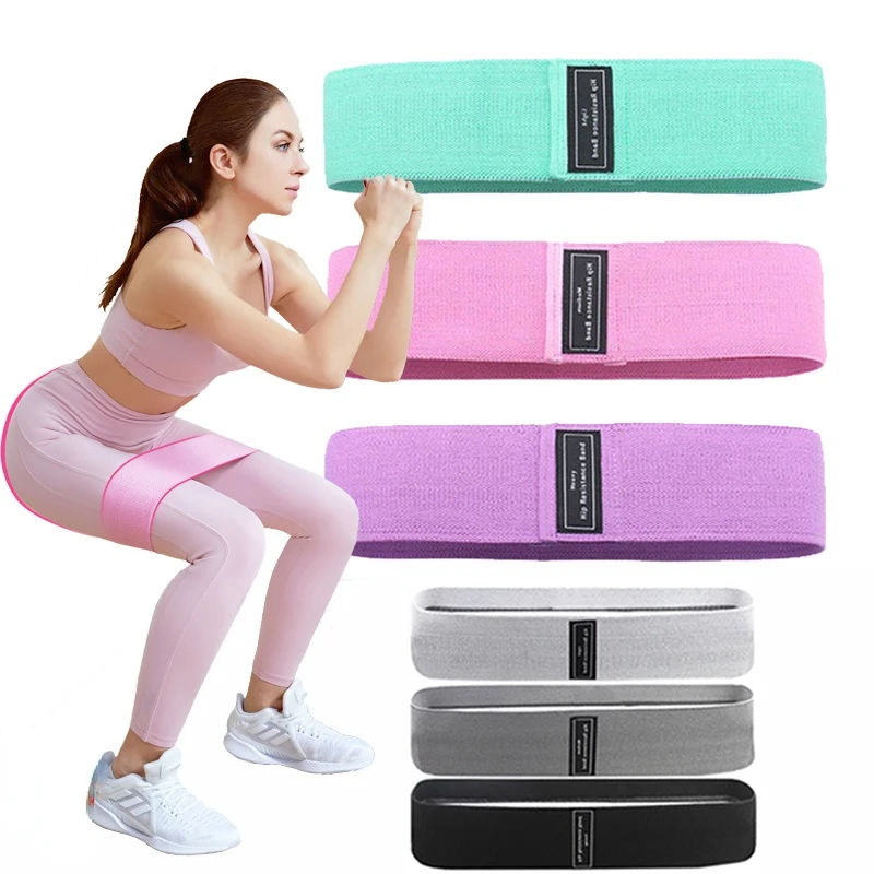 

Resistance Band Non-Slip Fitness Boody Build Rubber Expander Elastic Band Tension Belt Beauty Hip Buttock Lifting SportEquipment