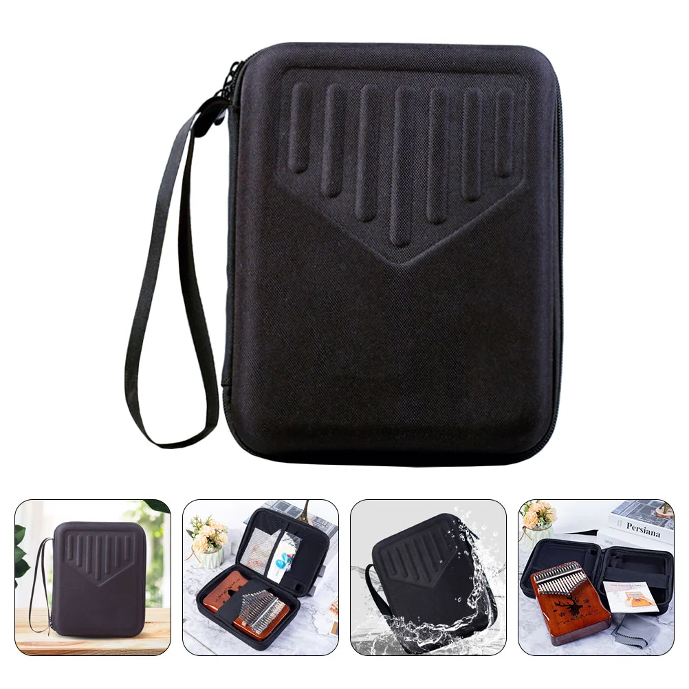 

1 шт. практичная защитная коробка Kalimba, портативная водонепроницаемая сумка для пианино с большим пальцем