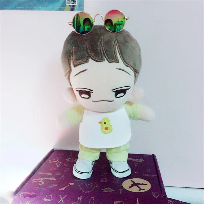 20 см Корея Кукла одежда футболка брюки костюм хлопковая хлопок игрушка ручной