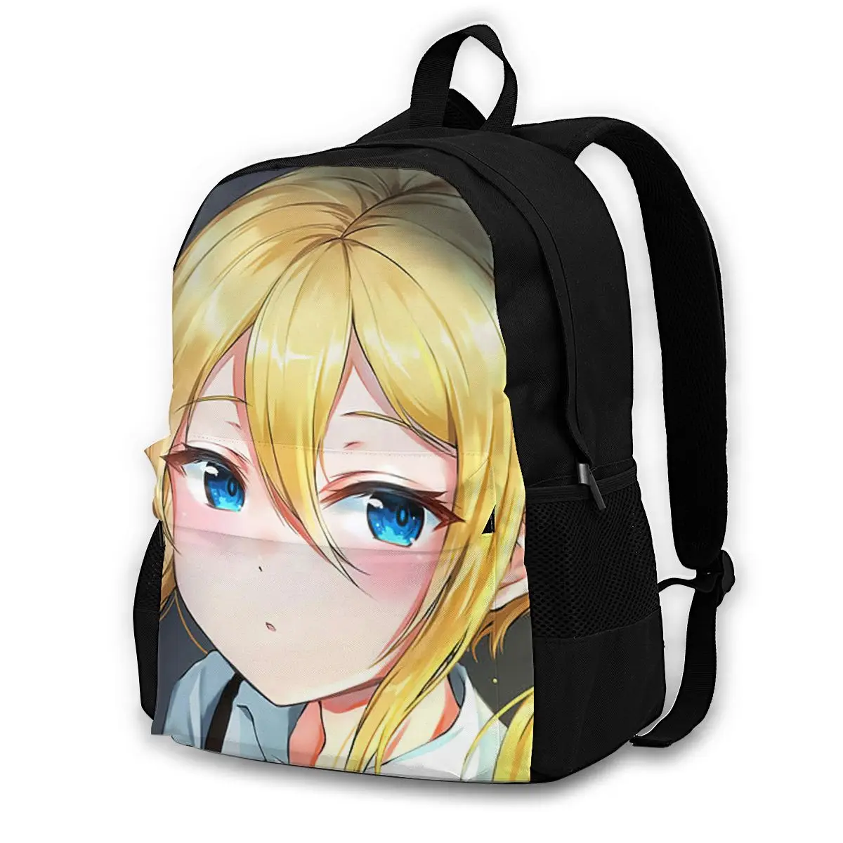 

Kaguya Sama Backpacks Summer Girl Pattern Backpack Novelty Polyester Bags