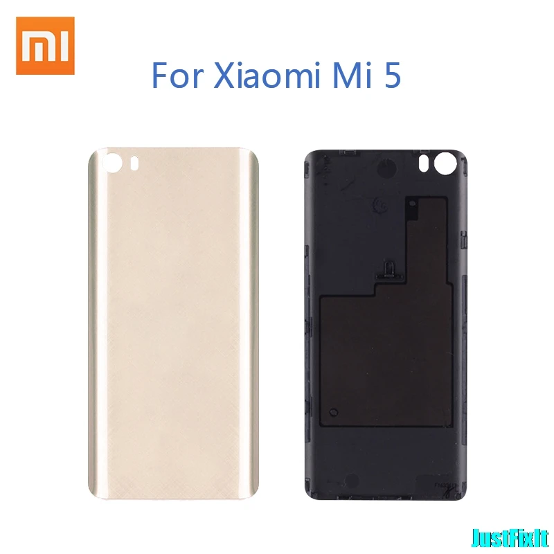 Оригинальная Пластиковая Задняя крышка батареи для Xiaomi mi 5 задняя крышка батарейного отсека задняя крышка корпуса Замена для Xiaomi mi 5 mi 5 M5