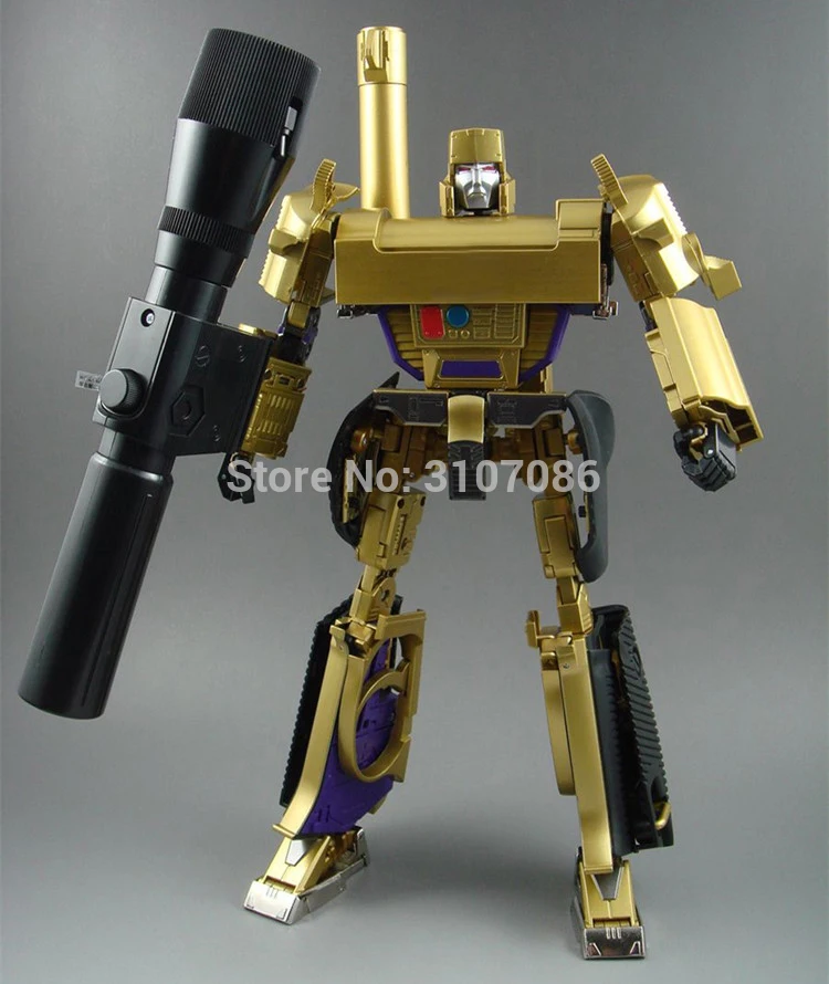 TKR G1 Galvatron трансформер MP05 фотошедевр KO коллекция ограниченная Золотая версия