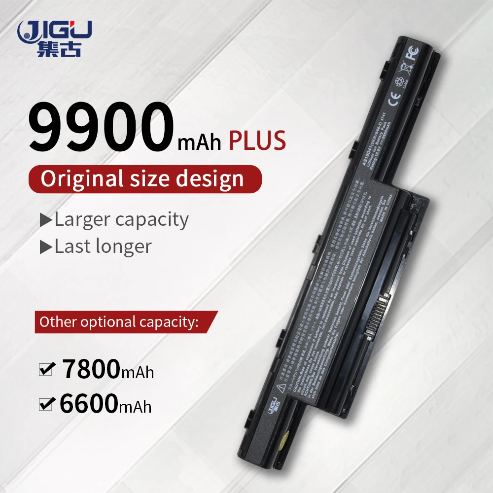JIGU 9 ячеек ноутбук Батарея для Acer Aspire V3 AS10D81 V3-771G AS10D7E E1-471 E1-531 V3-551G E1 AS10D75 E1-421 AS10D5E E1-571