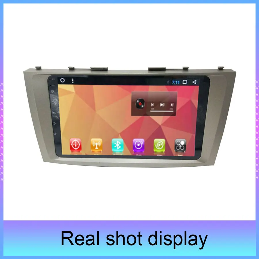 Android DVD стерео Мультимедиа 10 1 ''для Toyota Camry 2010 четырехъядерный радио GPS