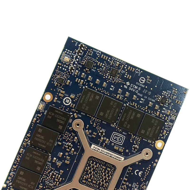 Оригинальная графическая карта GTX980M GTX 980M 8 ГБ GDDR5 MXM Кронштейн Видео SLI для