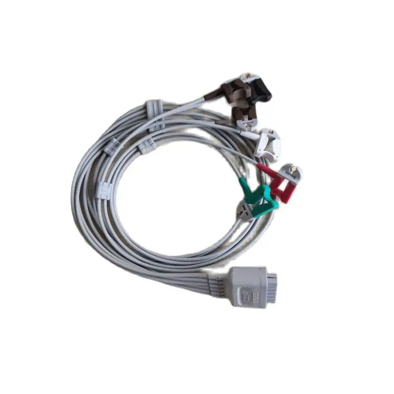 Qriginal Mindray EY6601A Benevision TM6080 6-проводная гарнитура с зажимом, новый проводной кабель для телеметрии, 24 дюйма (art.: 3920ccb0726db) - 3920ccb0726db