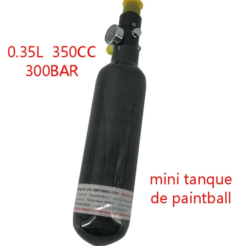 Acecare Pcp Air Rifle 350Cc 300 бар бак из углеродного волокна цилиндр Pcp Пейнтбольный Бак Регулятор давления карабин 5,5 Airforce Condor