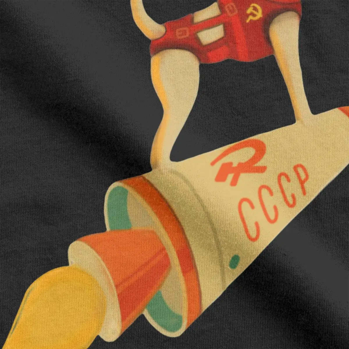 Мужские футболки Laika СССР с советским сверхкосмическим ракетным собачком