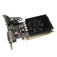 gt610 1gb ddr3 chipset video graphics card for pc and lp case video memory cabinet pci e dual screen graphics card