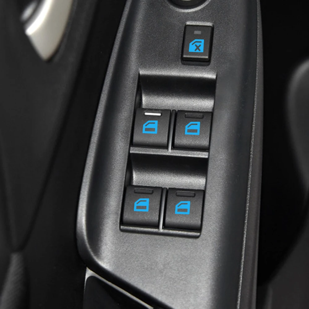 Наклейка на панель управления окон автомобиля светящийся Стайлинг для Toyota Land