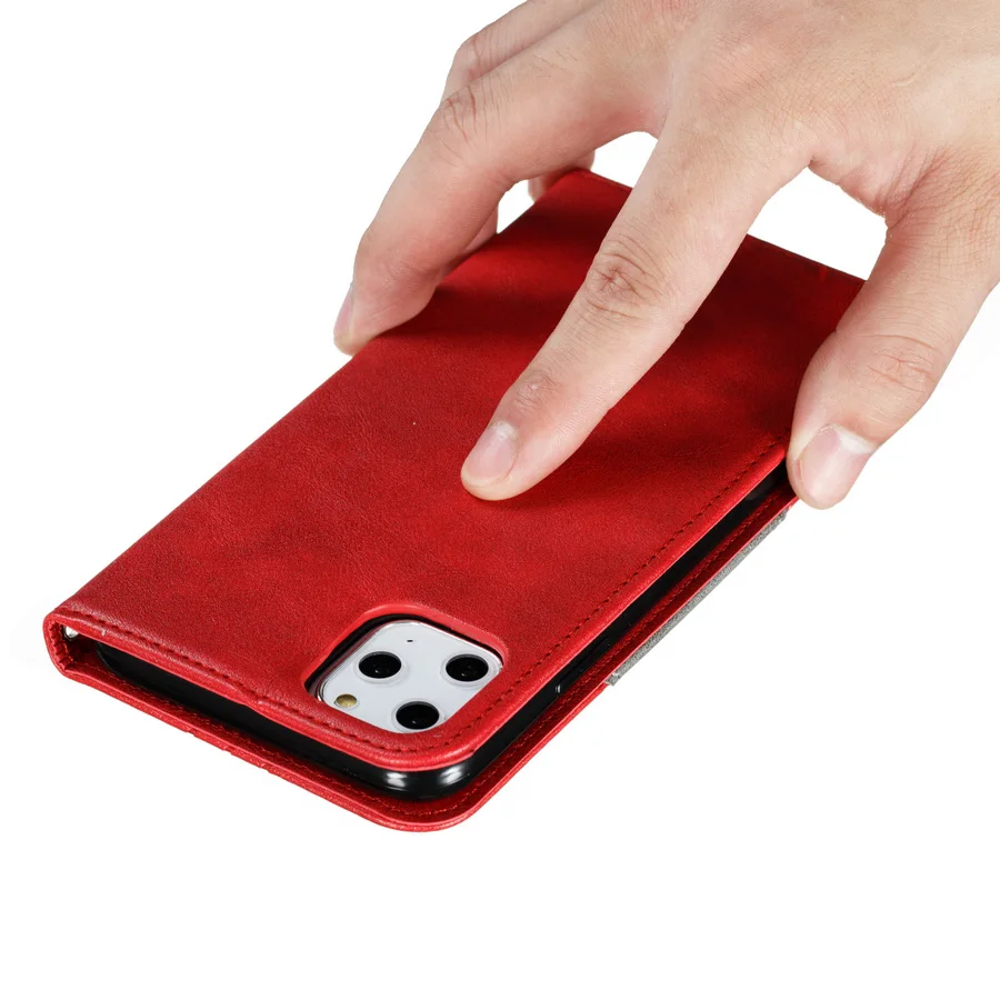 Кожаный чехол книжка для IPhone 11 12 mini Xr Xs 11Pro Max X 8 7 6 6s Plus se 2020|Бамперы| |