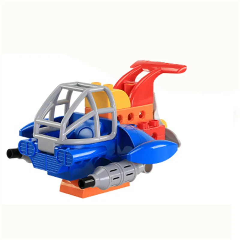 

DIY Submarine Truck Engineering Fire Truck Figures Model Set Building Block Compatible City Bricks Educational toy for children