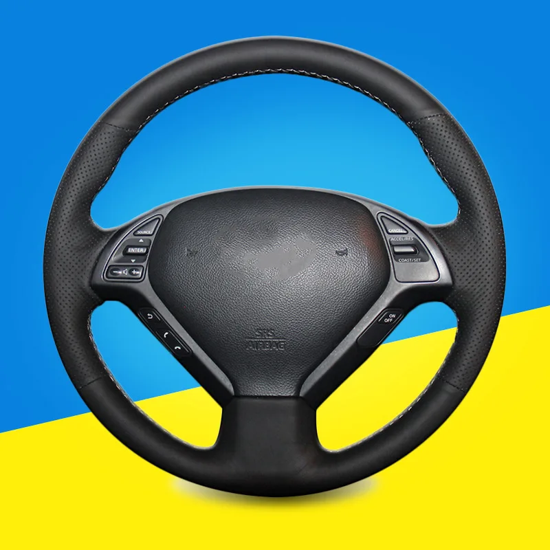 Авто оплетка на руль Крышка для Infiniti G G25 G35 G37 EX EX35 EX37 Q Q40 Q60 QX50 (US) 2014 2018