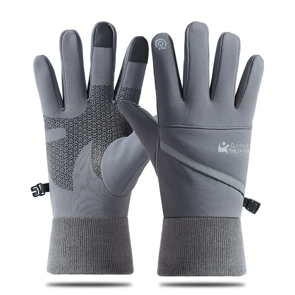 

Winter Ski Gloves Men Women Thermal Fleece Snowboard Gloves Touchscreen Waterproof Warm Gloves For Skiing Skating Riding