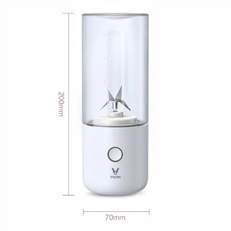 XIAOMI VIOMI 350 мл Портативная USB соковыжималка 45s быстрая соковыжималка фруктовая Овощной Миксер для наружной кухни