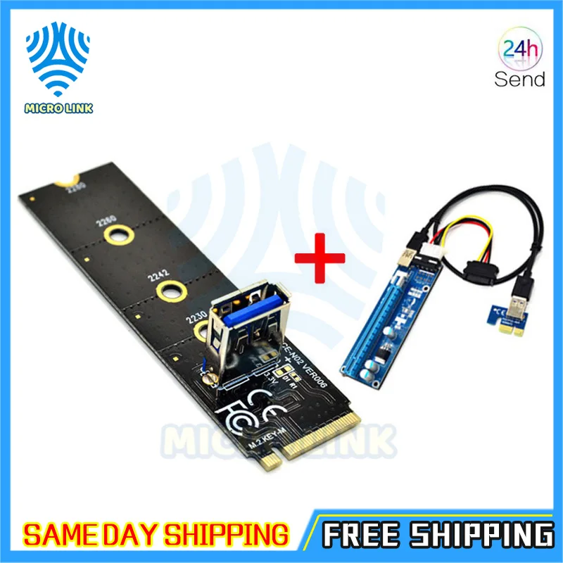 Новый NGFF M.2 на PCI E X16 слот передачи для интеллектуального Pcie Riser Card Удлинительный