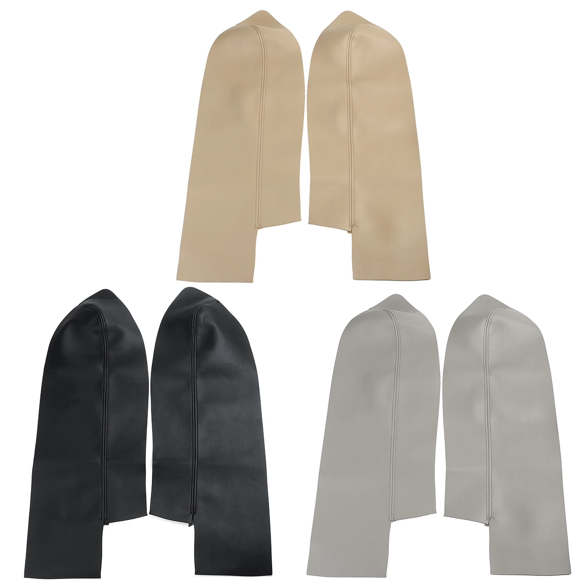 Пара панелей ручки передней двери подлокотник микрофибра кожаная накладка для