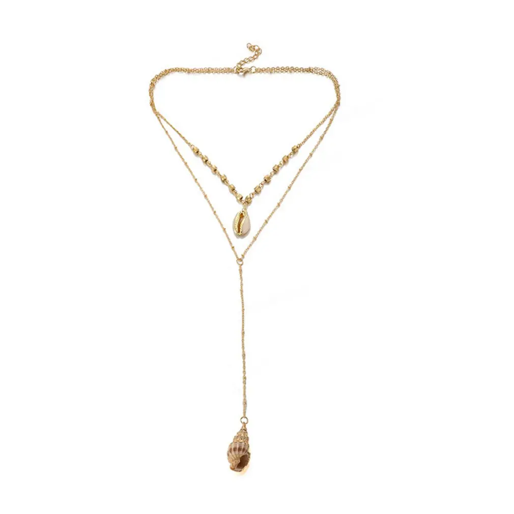 Модное ювелирное изделие индивидуальное модное многослойное ожерелье из сплава