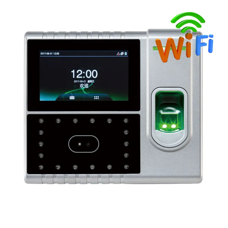 

ZK iface502 Biometric Fingerprint Face Facial Recognition Time Attendance Machine TCP/IP WIFI Time Clock Access Control System