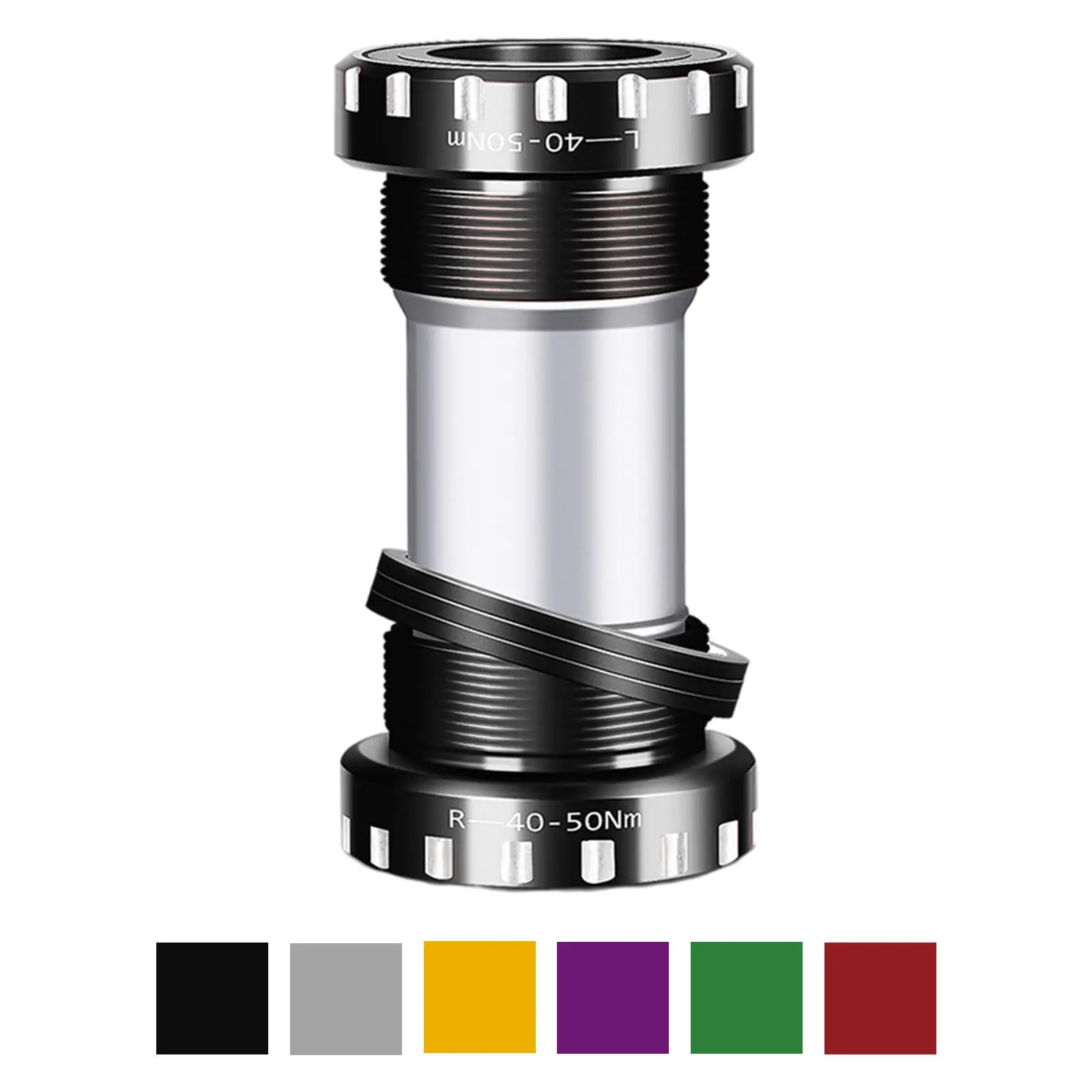 

Ultralight Bike Bottom Bracket, 68-73mm High Strength Screw in Bicycle Hollow Integrated BB Bottom Brackets Crankset Parts
